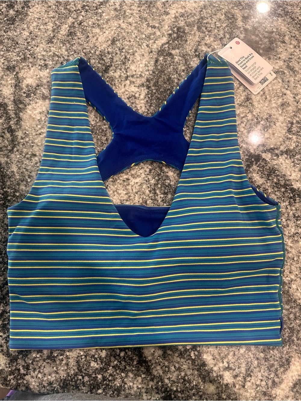 Lululemon Bend This Scoop and Cross Bra *Light Support, A-C Cups NWT